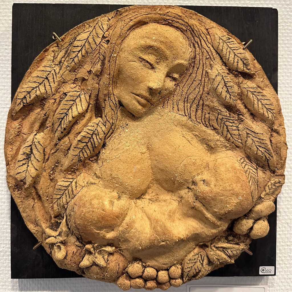 tavla kvinna baby 1024